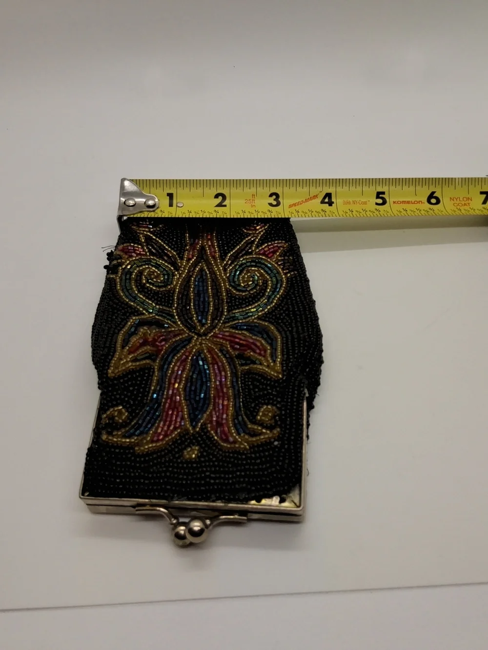 1950's L. Regale Beaded Coin Purse/Cigarette Case/Glasses Holder